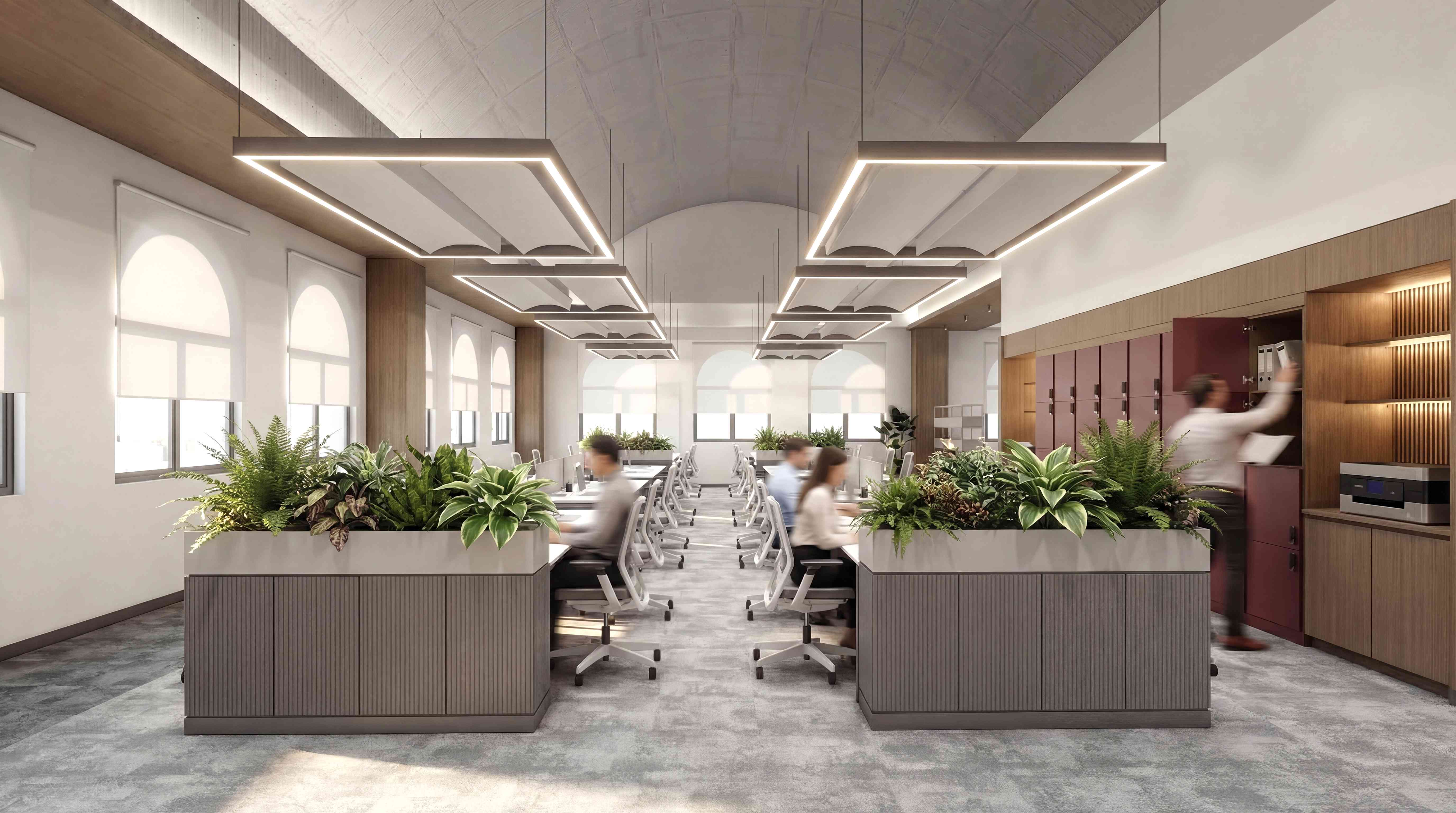 Ofis Tasarımında Biyofilik Yaklaşım: Doğa ile Kurulan Mimari Bağ Ofis Tasarımında Biyofilik Yaklaşım: Doğa ile Kurulan Mimari Bağ